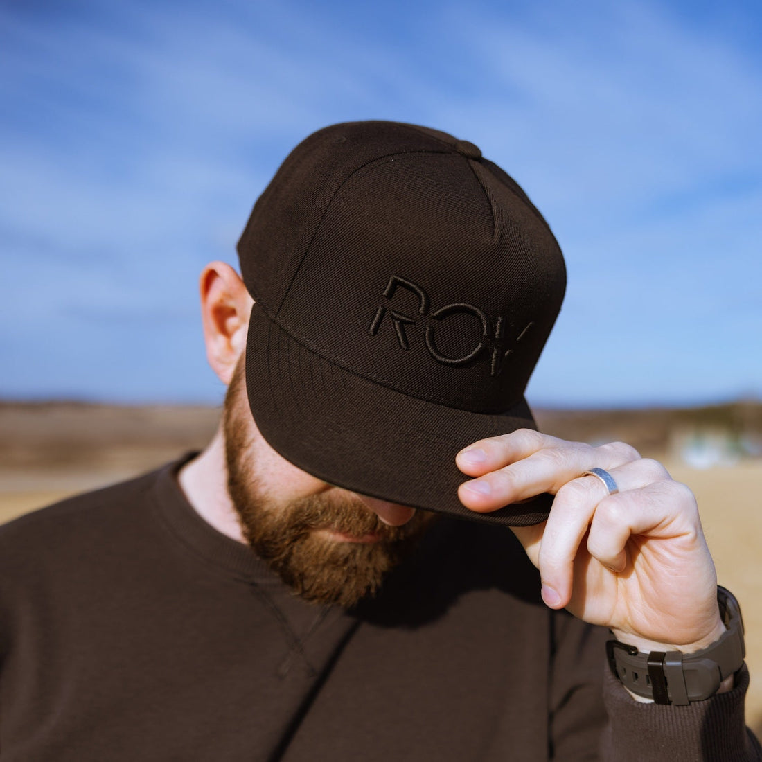 ROV Snapbacks - Black/Black