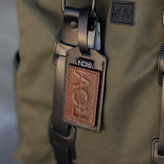 ROV Bridle Leather Luggage Tag