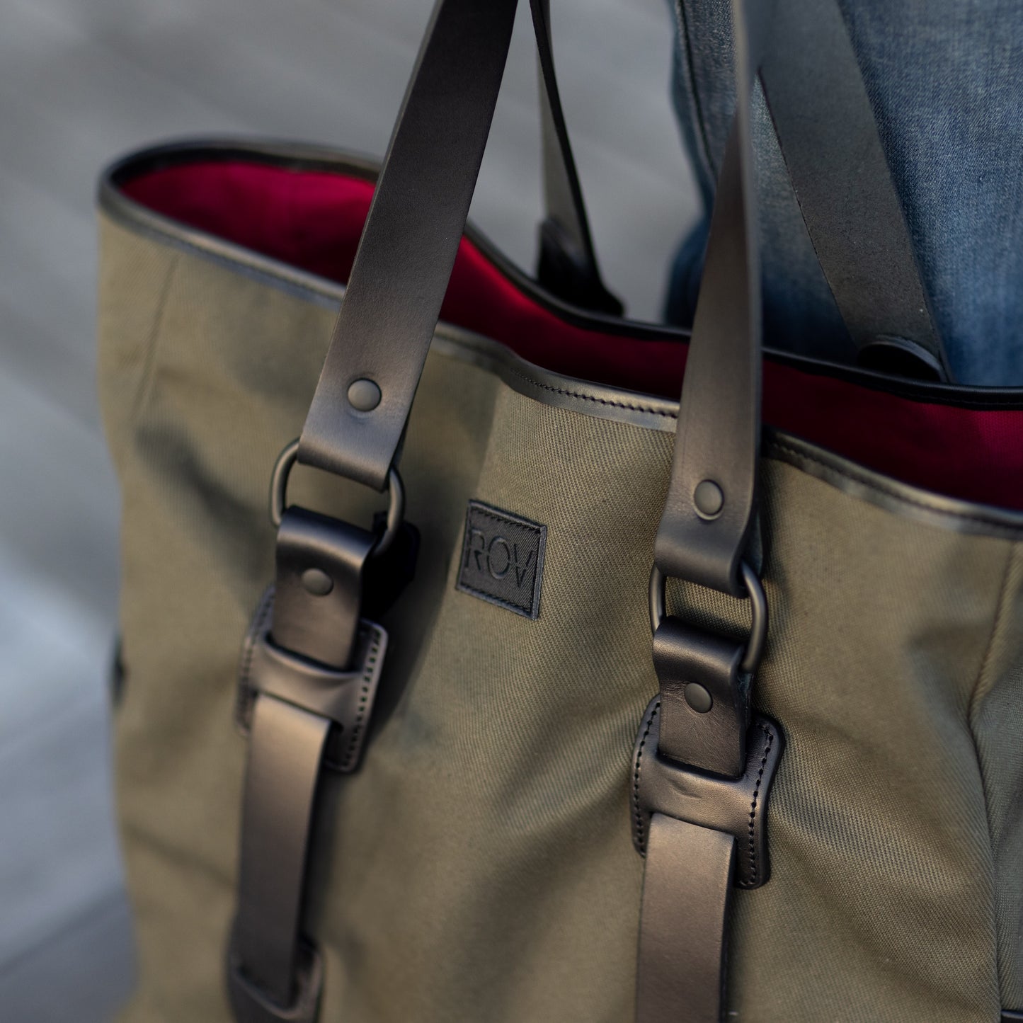 The Squire - Hunter Green Rugged Twill