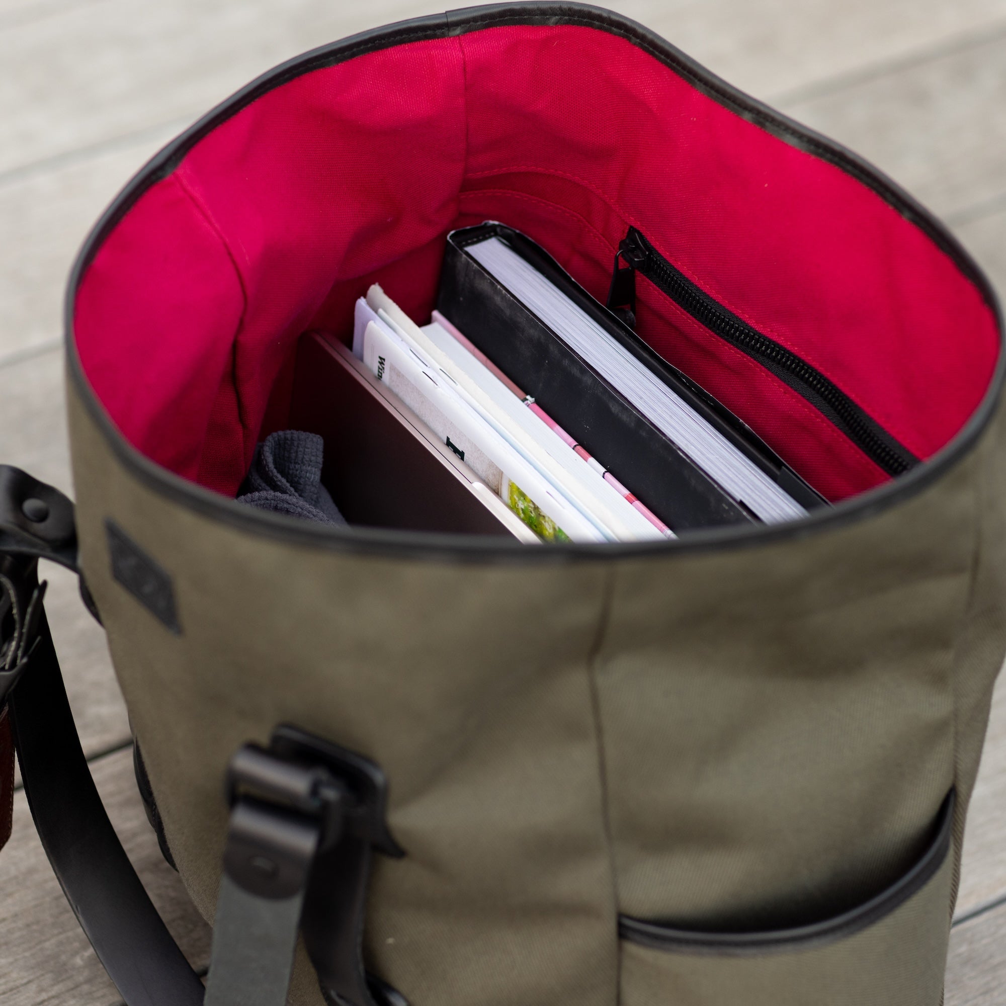 The Squire - Hunter Green Rugged Twill