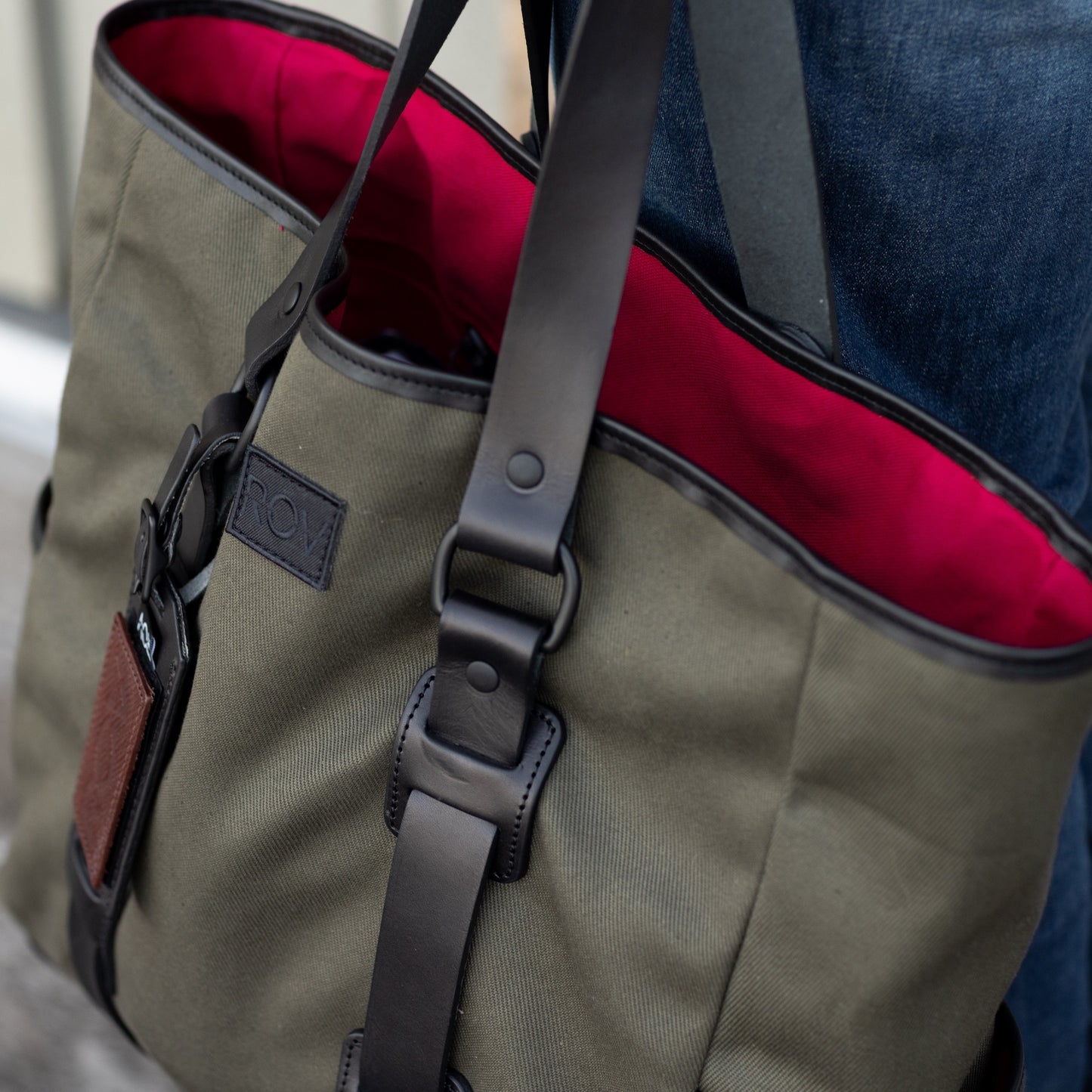 The Squire - Hunter Green Rugged Twill