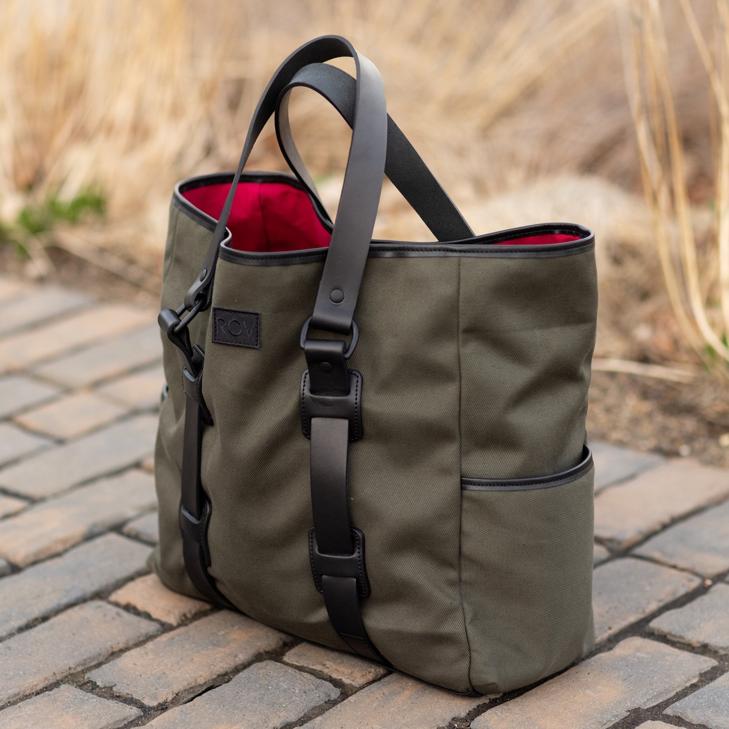 The Squire - Hunter Green Rugged Twill