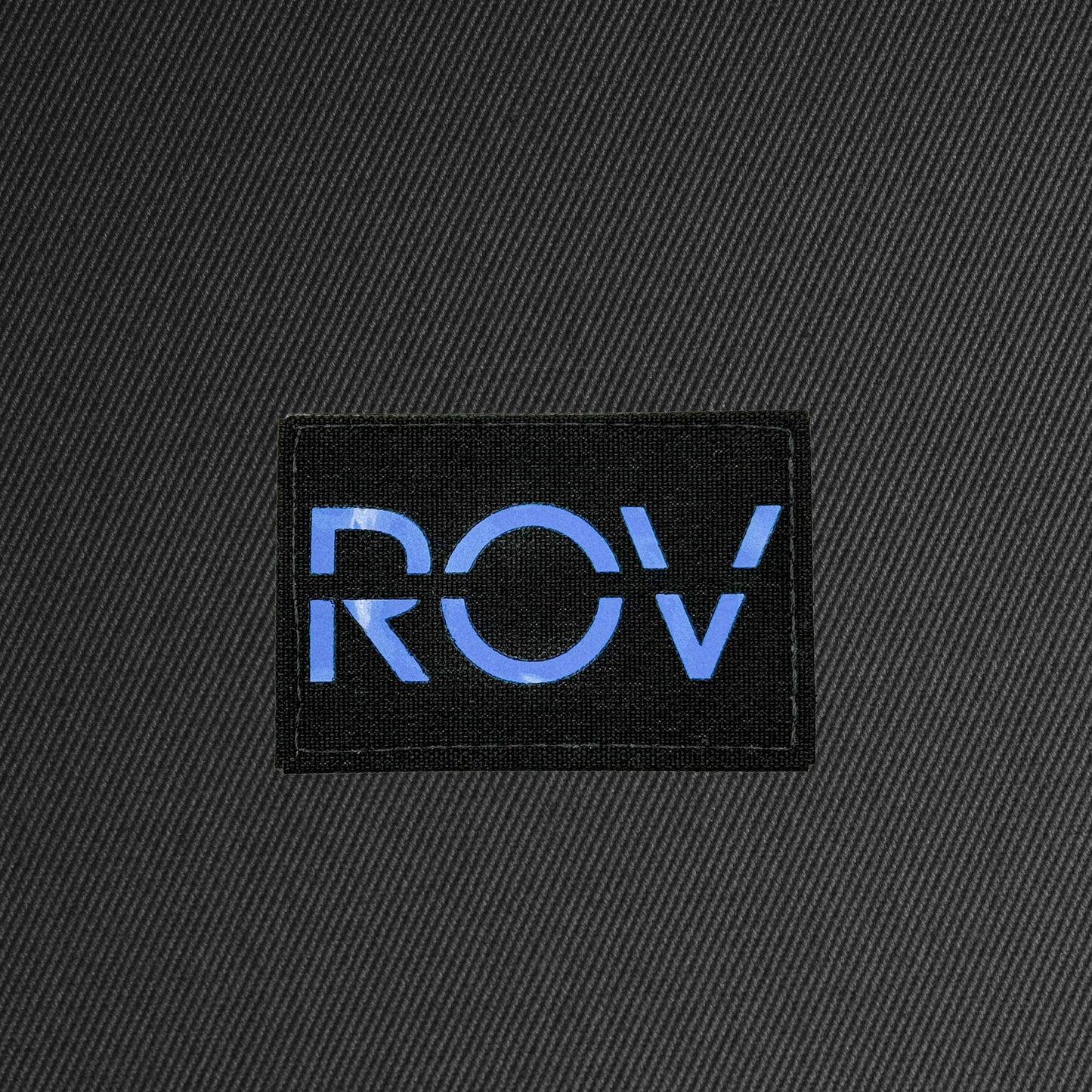 ROV Blue Fire Laser Cut Patch