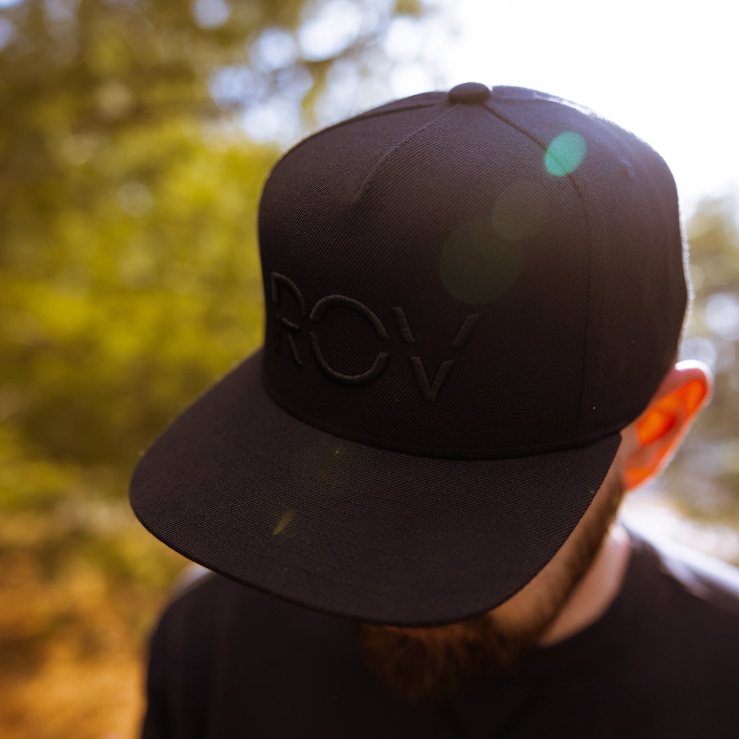 ROV Snapback - Black/Black