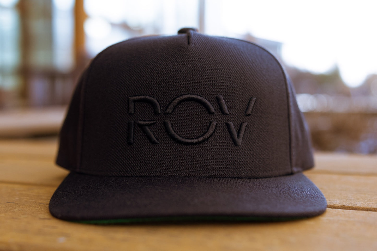 ROV Snapback - Black/Black