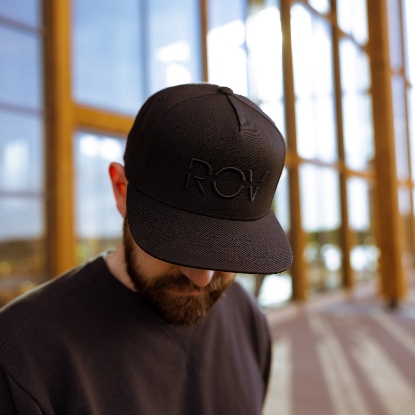 ROV Snapback - Black/Black