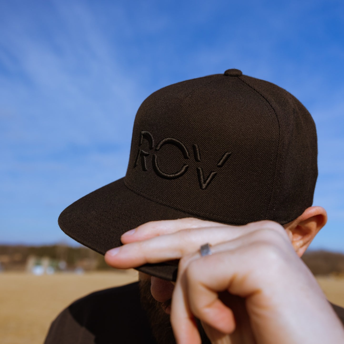 ROV Snapback - Black/Black