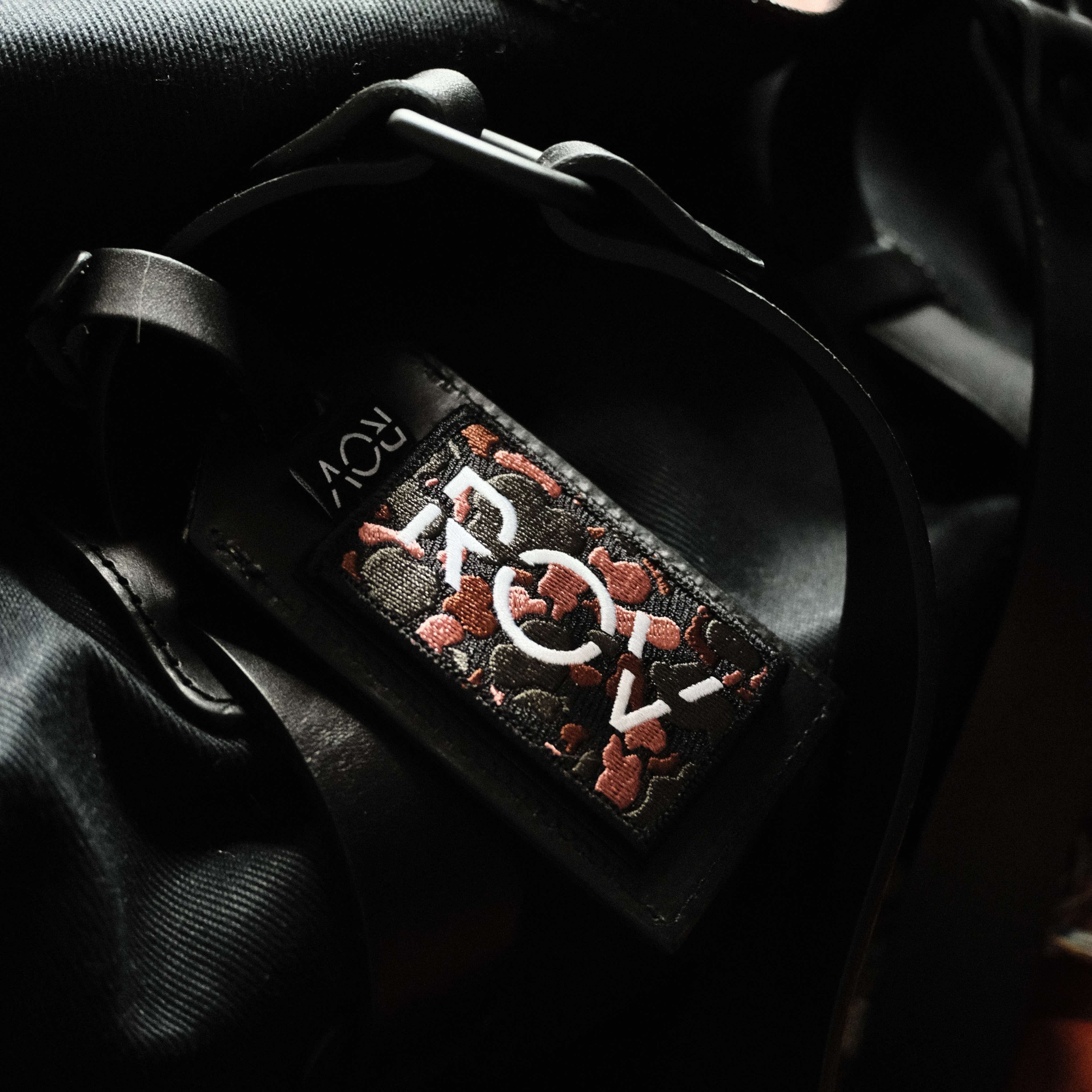 The Duke - Black Rugged Twill