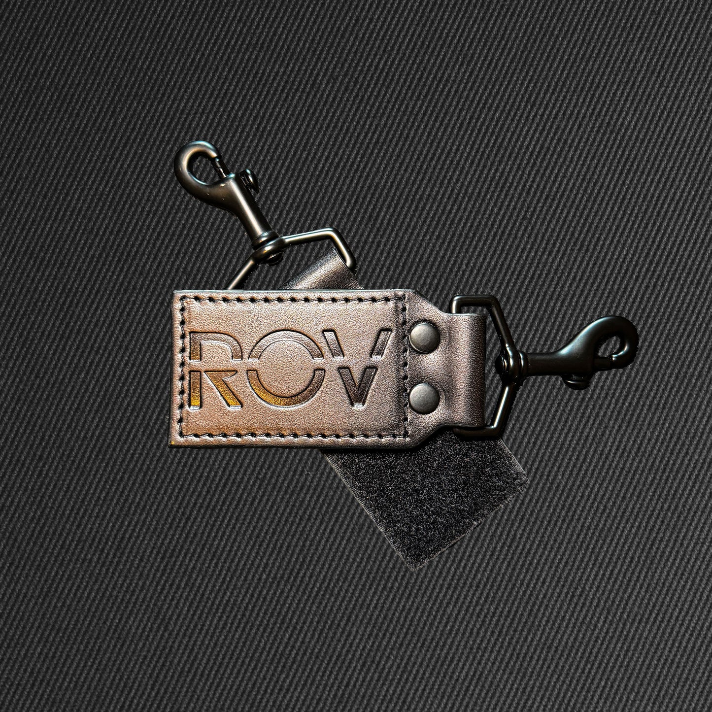 ROV Bridle Leather Patch Tag