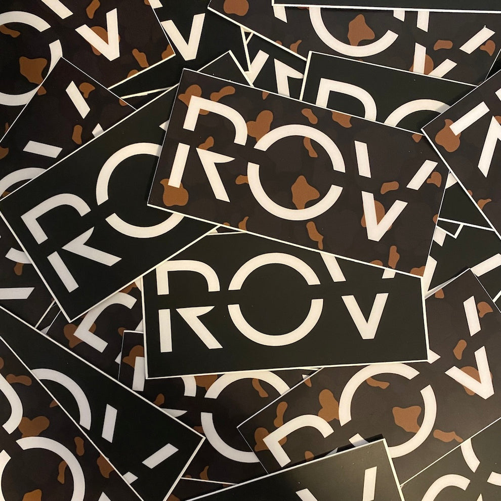 ROV Highland/Black Stickers – ROV GEAR